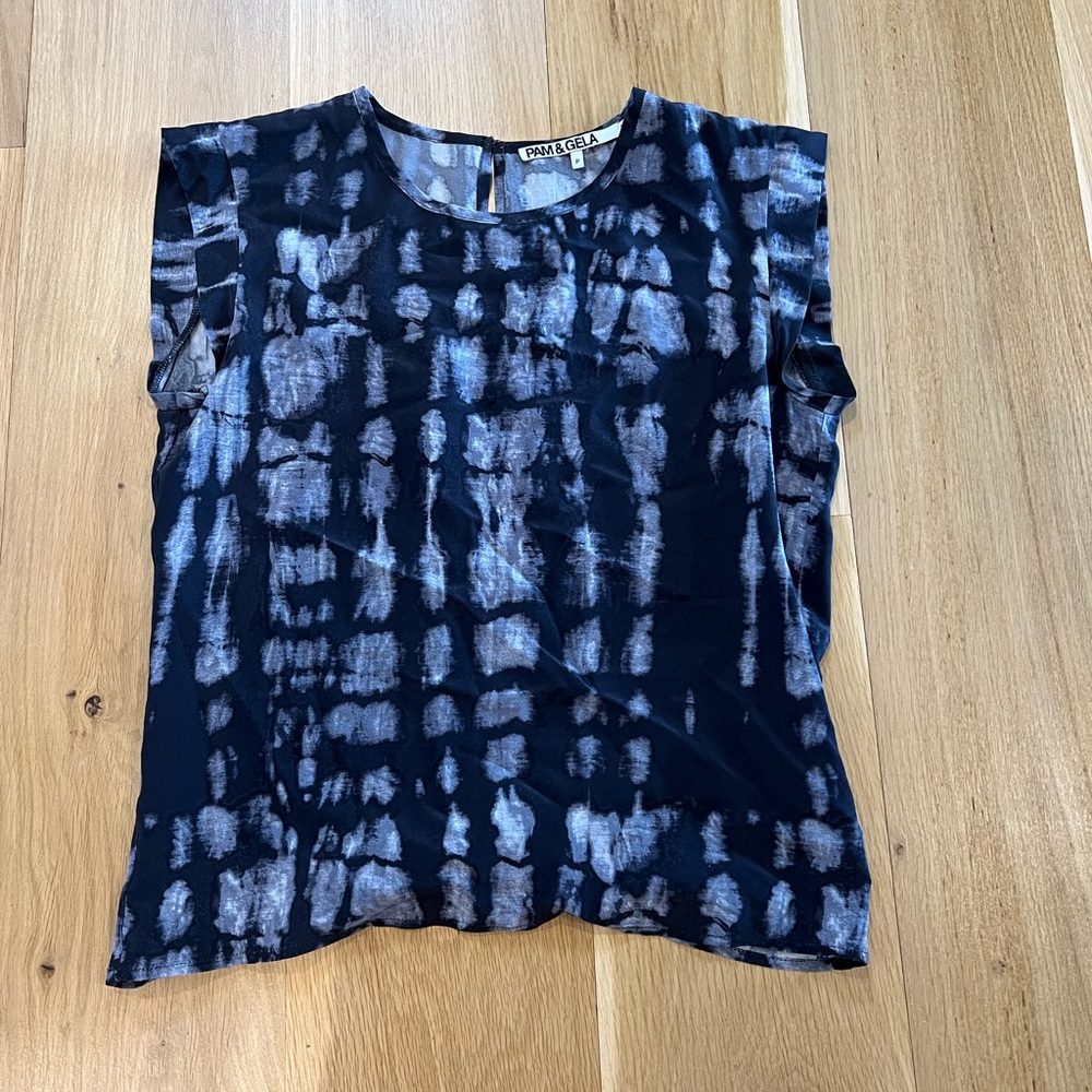 Pam & Gela Silk Top (petite)